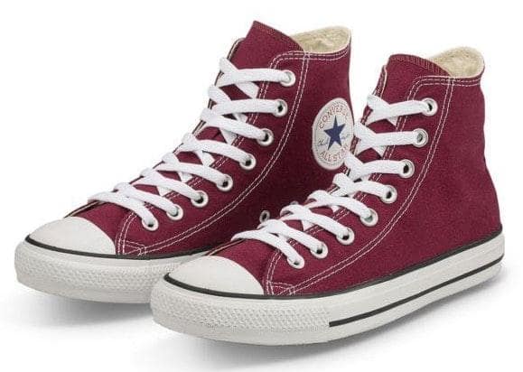 wine converse high tops